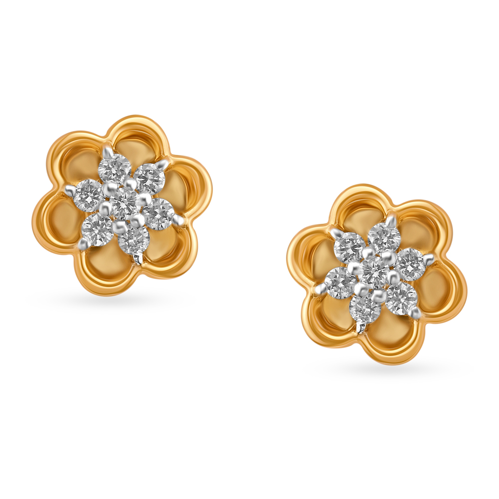 14kt Solid Gold Earrings for Women | La Kaiser Tagged 