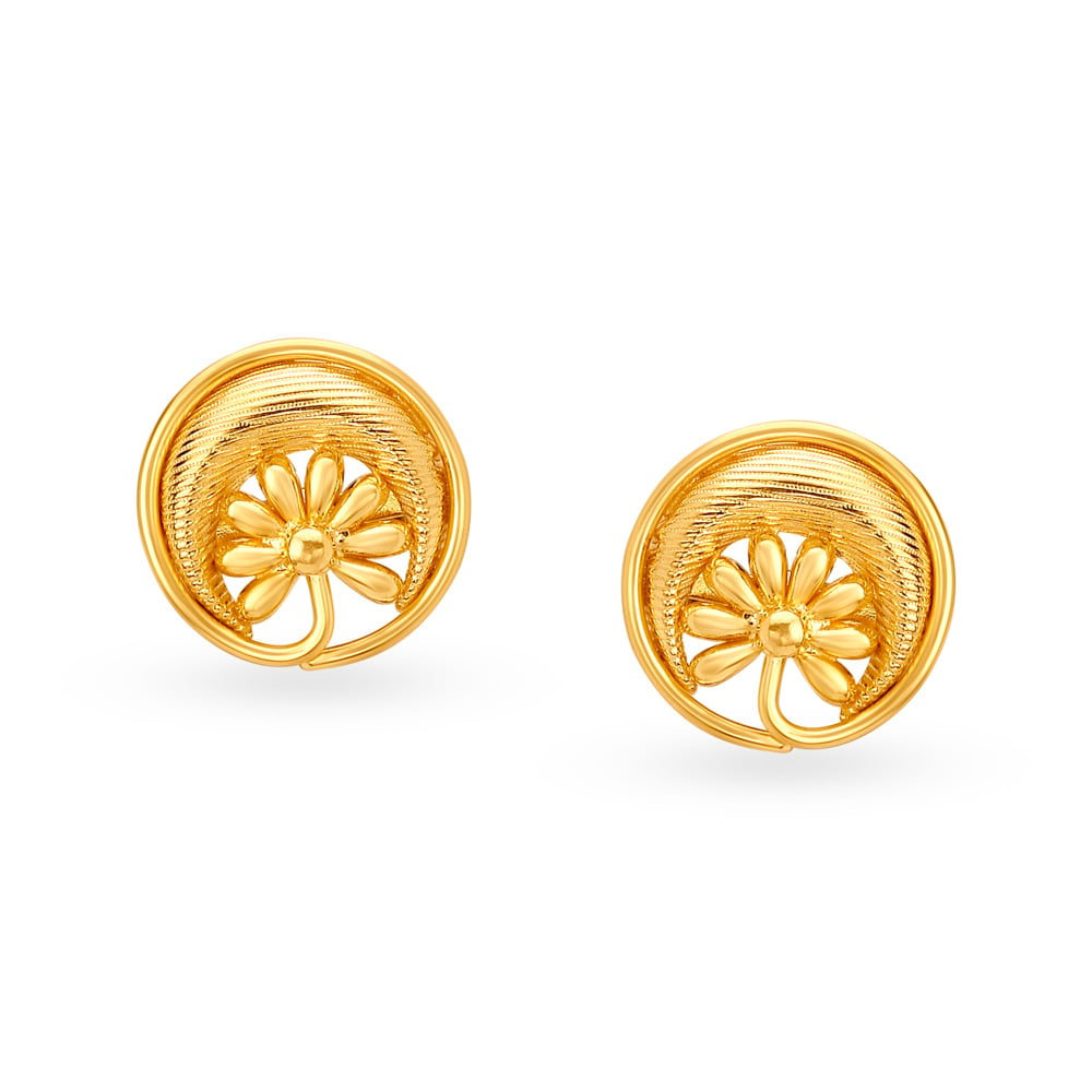 Kashni Floral Traditional Studs