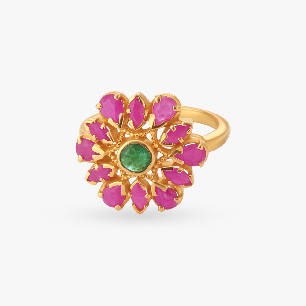 

Blossom Burst Finger Ring