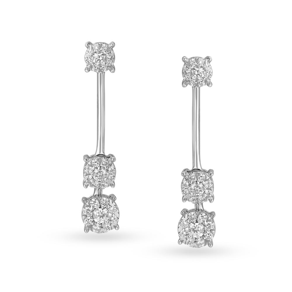 1/2 Carat TW 6 Prong Round Diamond Solitaire Stud Earrings In 14k Yellow  Gold (K-L Color, I2-I3 Clarity) - Walmart.com