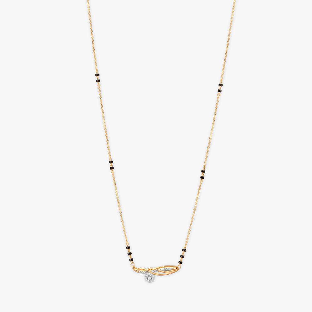 

Subtle Sophistication Diamond Mangalsutra