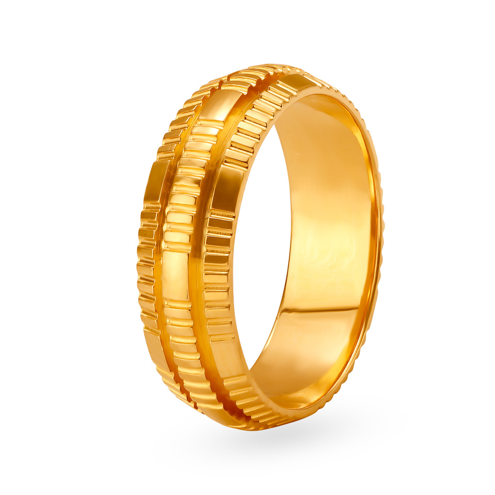 Tanishq gold sale challa ring