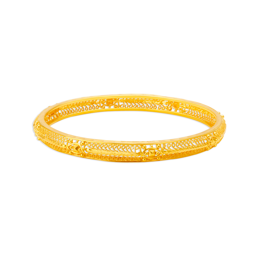 Tanishq 22 deals carat gold bangles