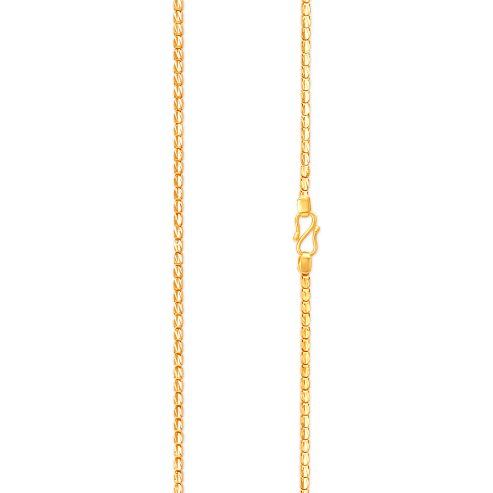 

Sleek Stunning Gold Chain