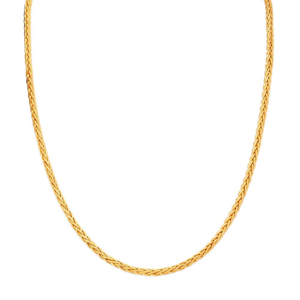 

Classic Yellow Gold Wheat Chain