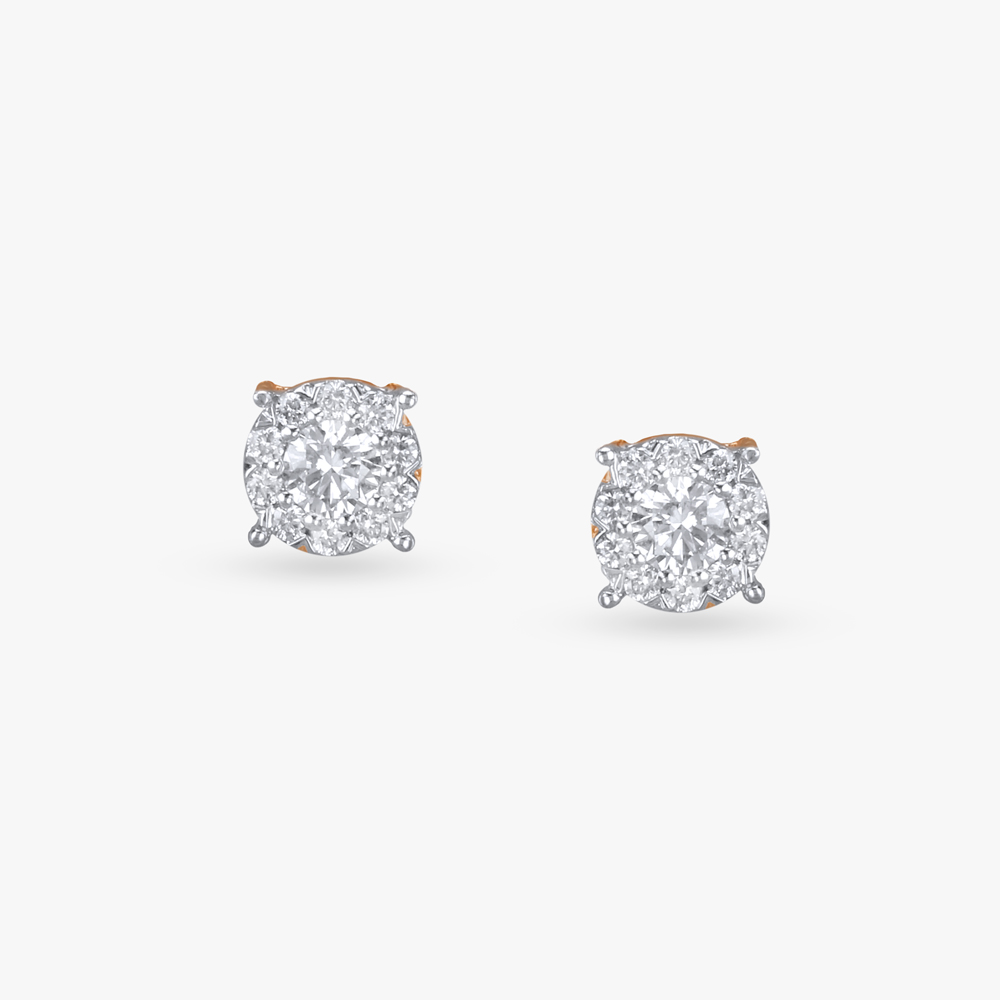 

Timeless Spark Diamond Stud Earrings