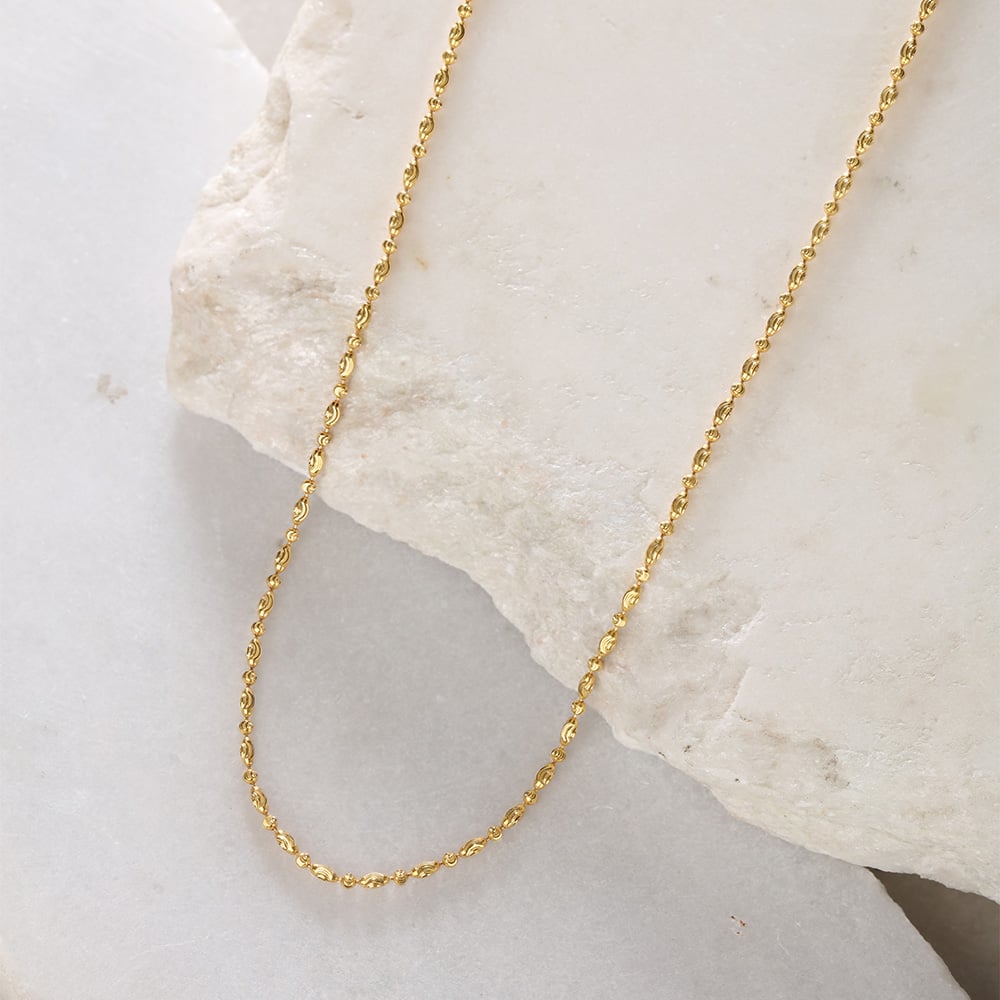 Luminous Link 22KT Gold Chain