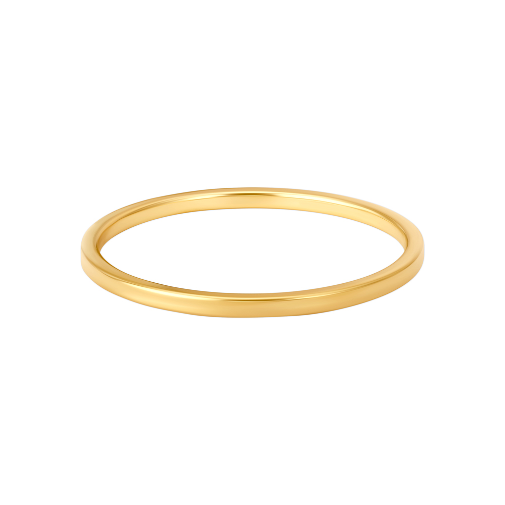 

Minimalist Yellow Gold Bangles