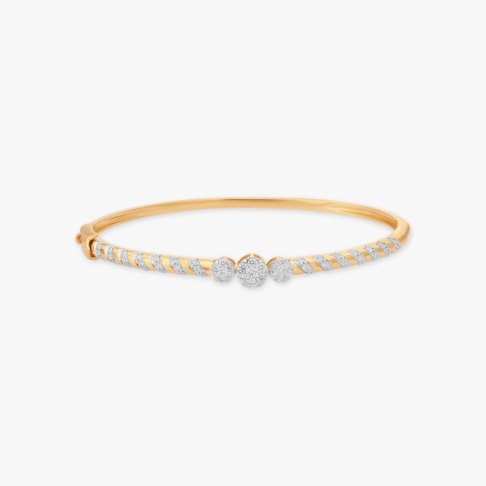 

Radiant Diamond Bangle