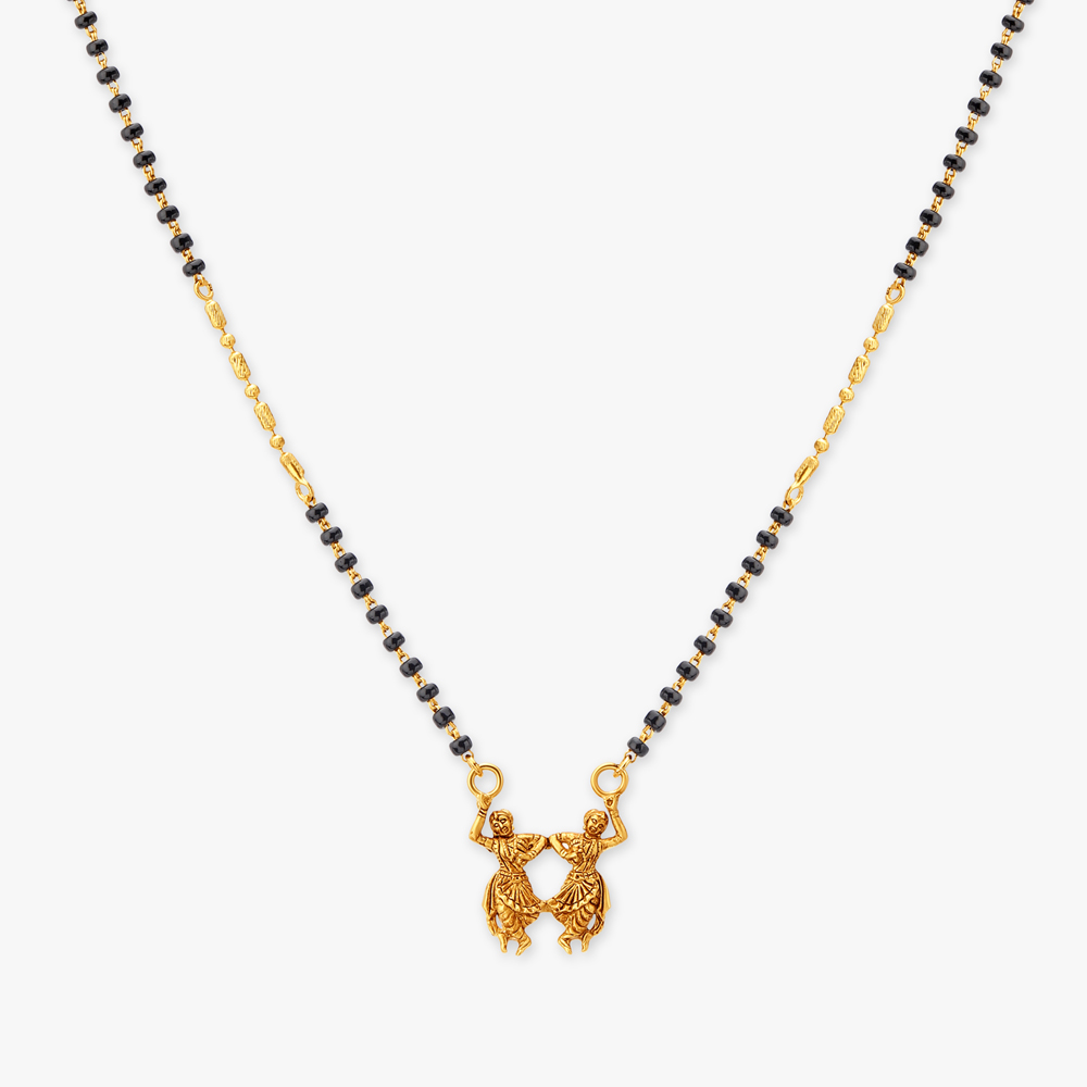 

Contemporary Charm Gold Mangalsutra