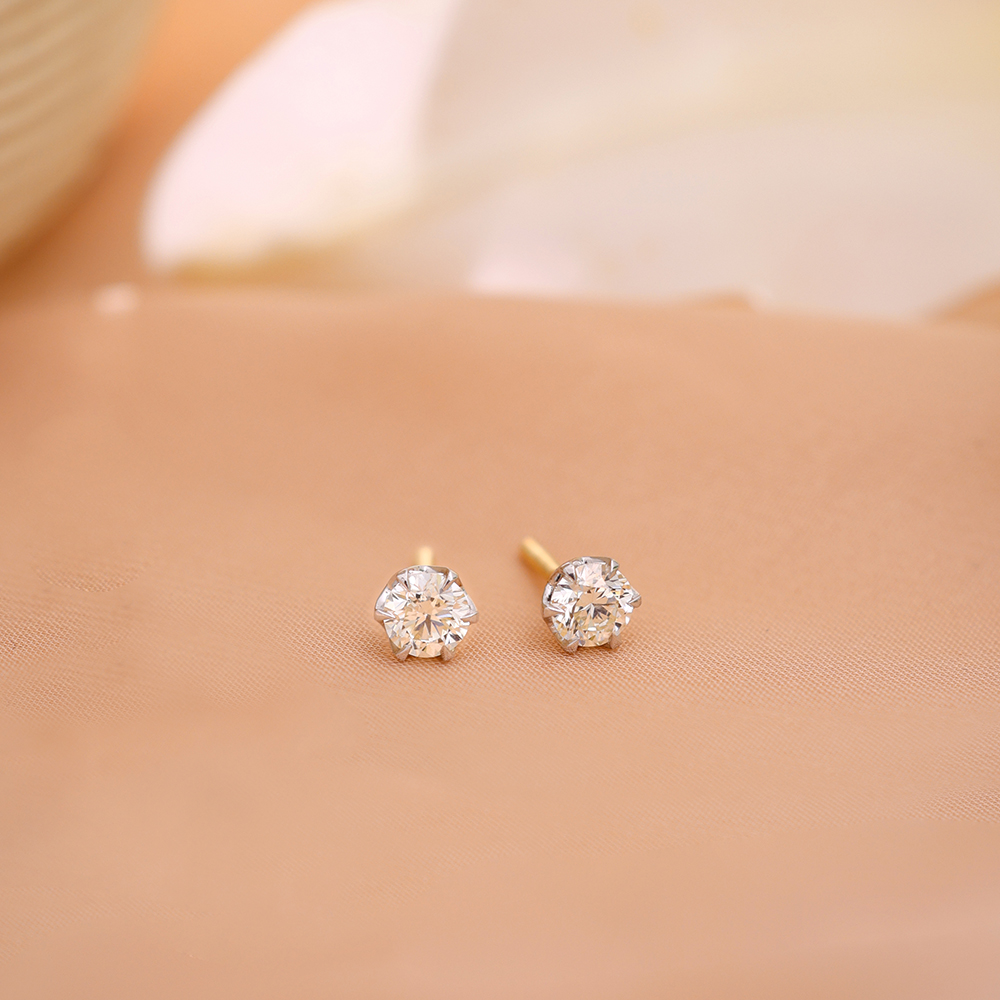 

Resplendent Dazzle Solitaire Earrings