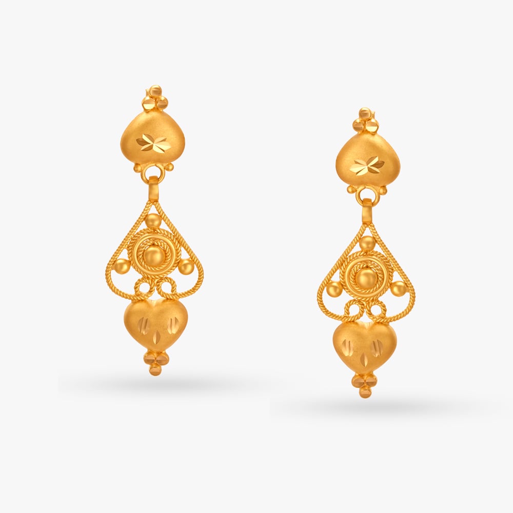 Quintessential Gold Drop Earrings