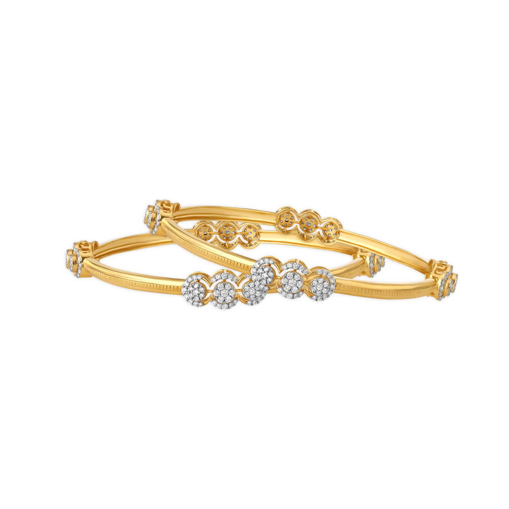 Dainty Diamond Bangle