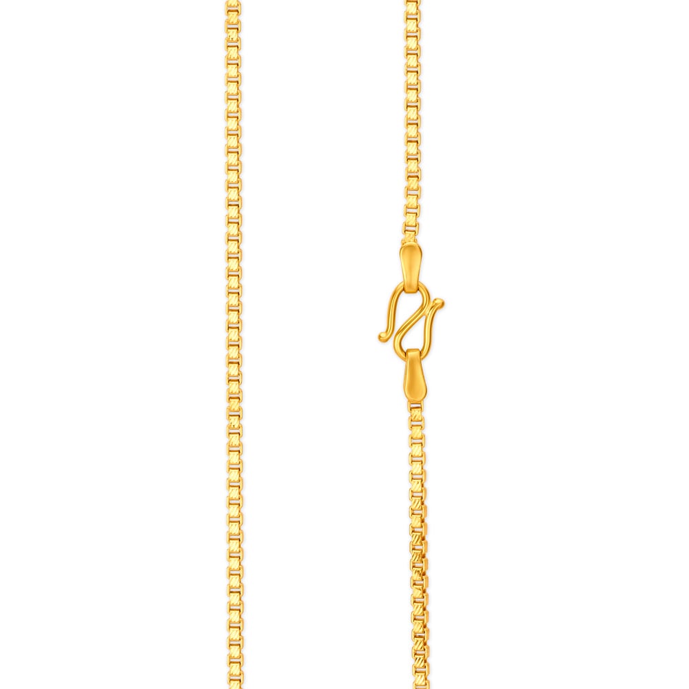 

Subtle Gold Box Chain