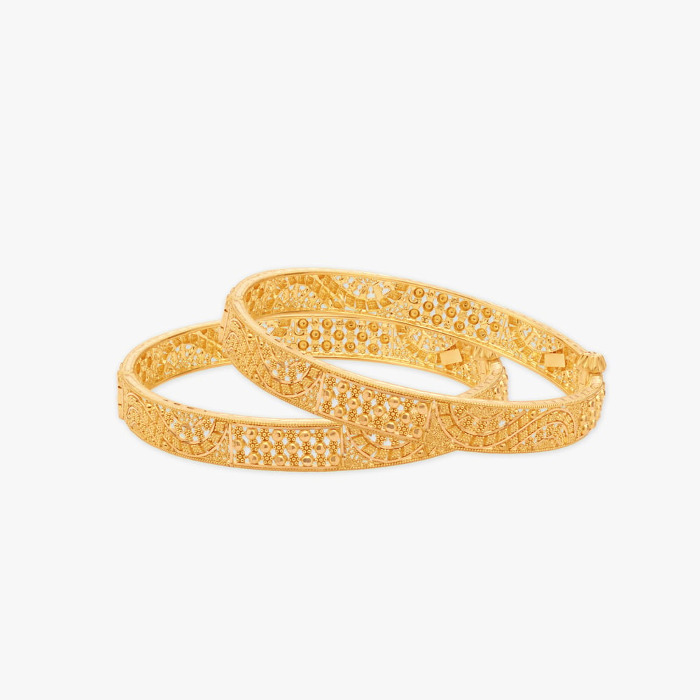 

Warm Radiance Bangles