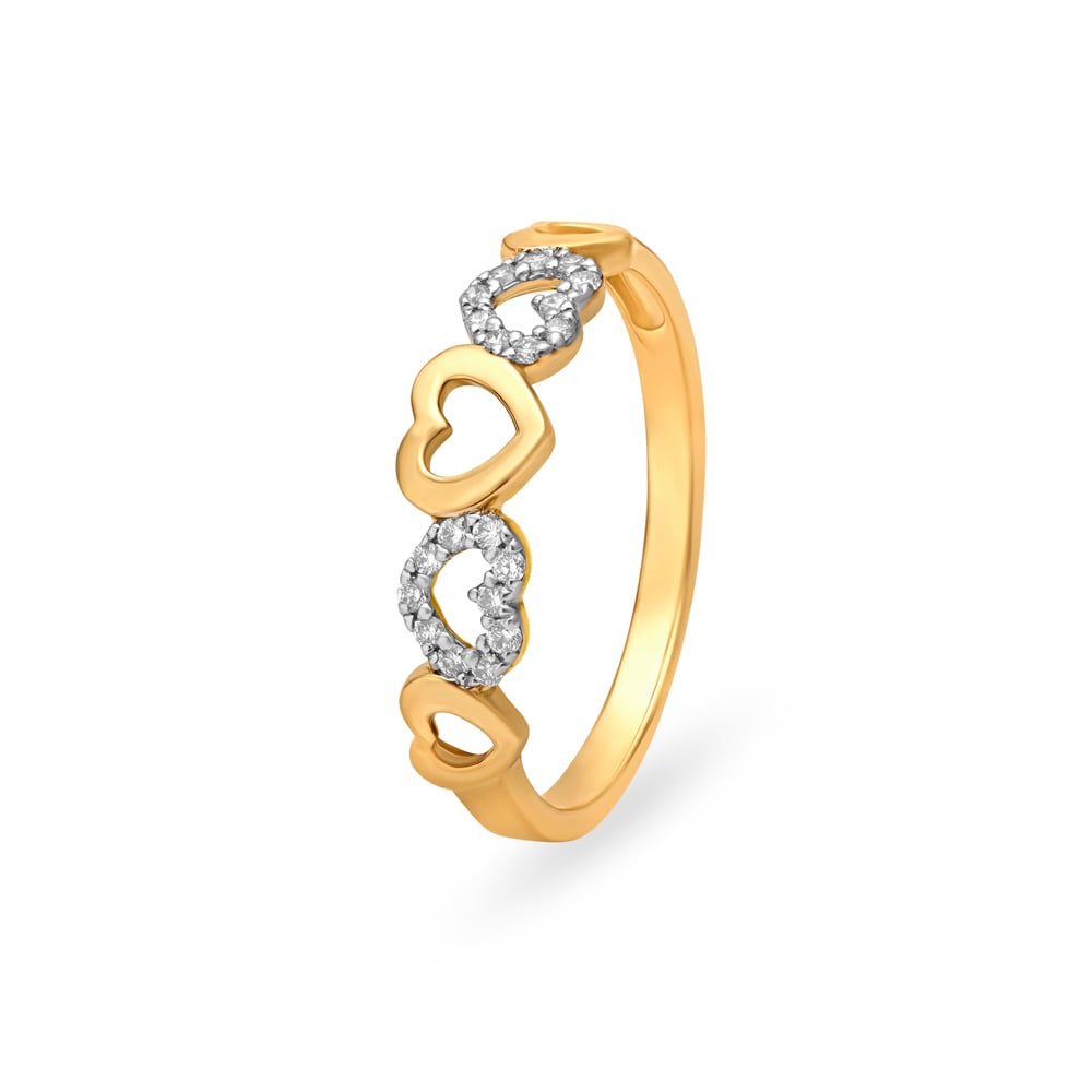 

Charming Diamond Finger Ring