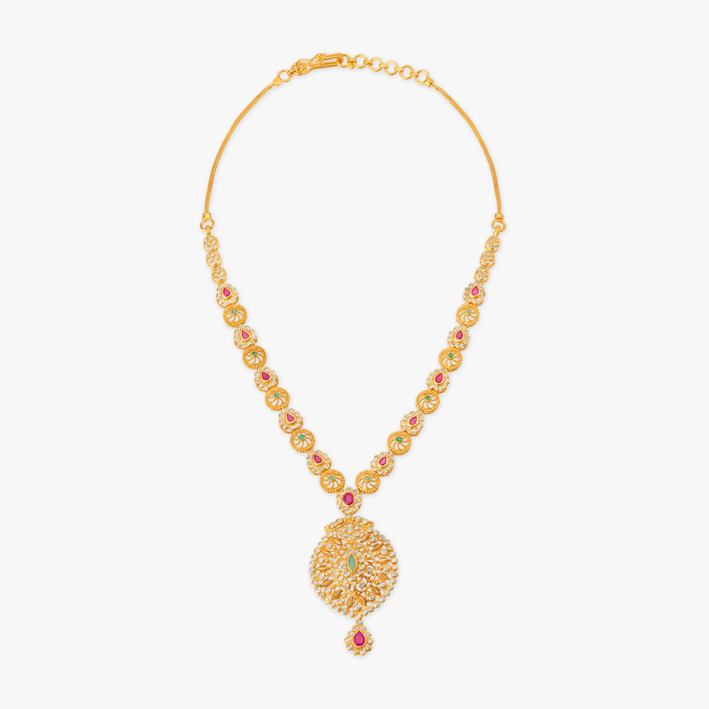 

Regal Sophistication Traditional Necklace Set