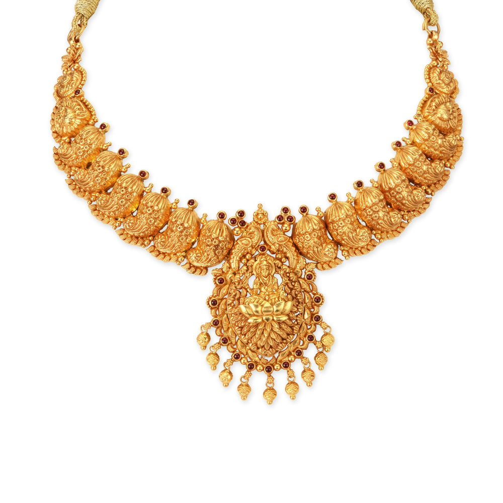 

Graceful Gold Kemp Necklace Set