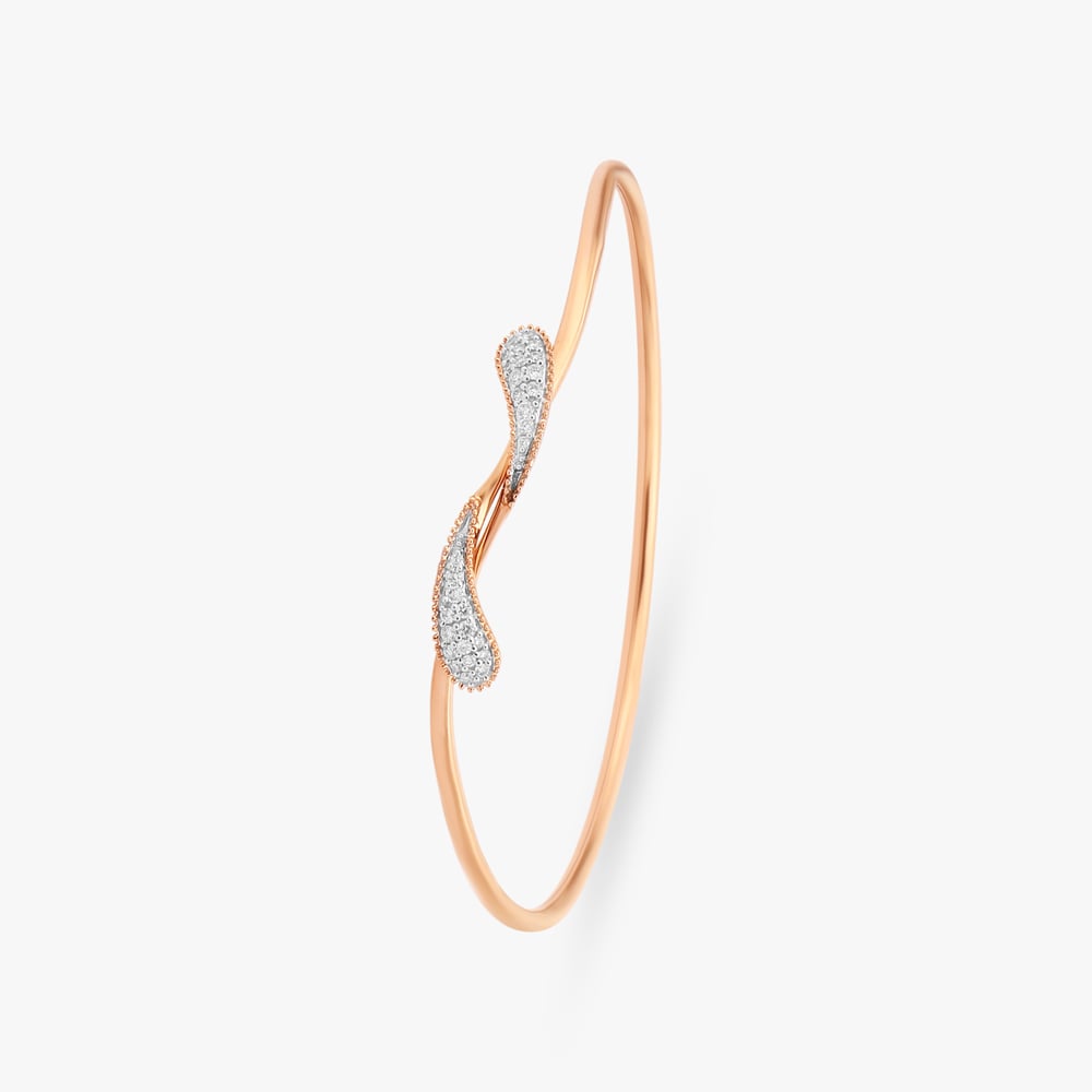 

Curvy Diamond Bangle