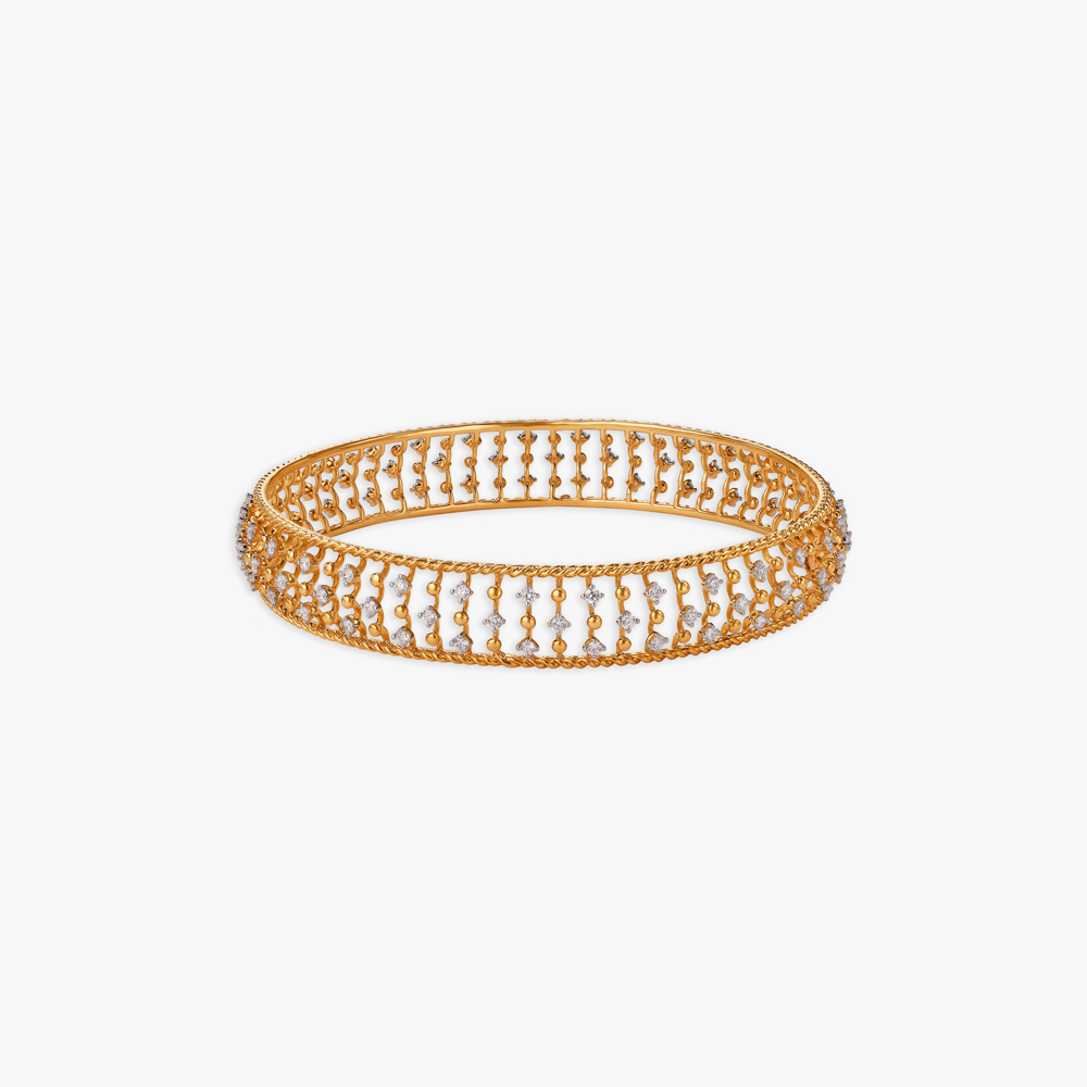 

Timeless Sparkle Diamond Bangle