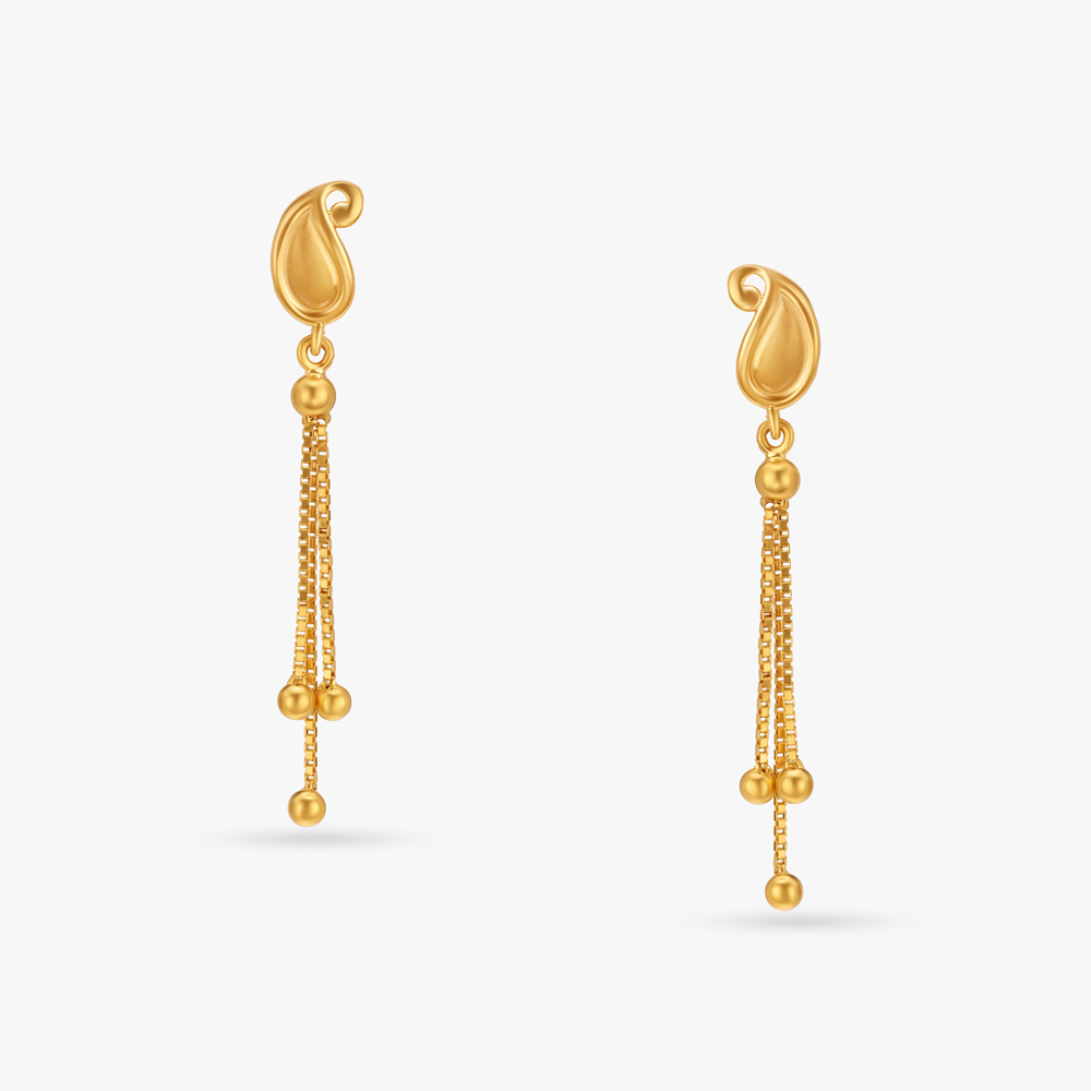 

Glamorous Majesty Drop Earrings