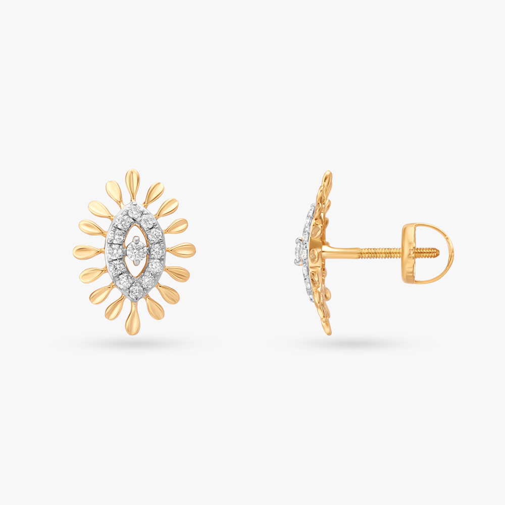 

Radiant Diamond Stud Earrings