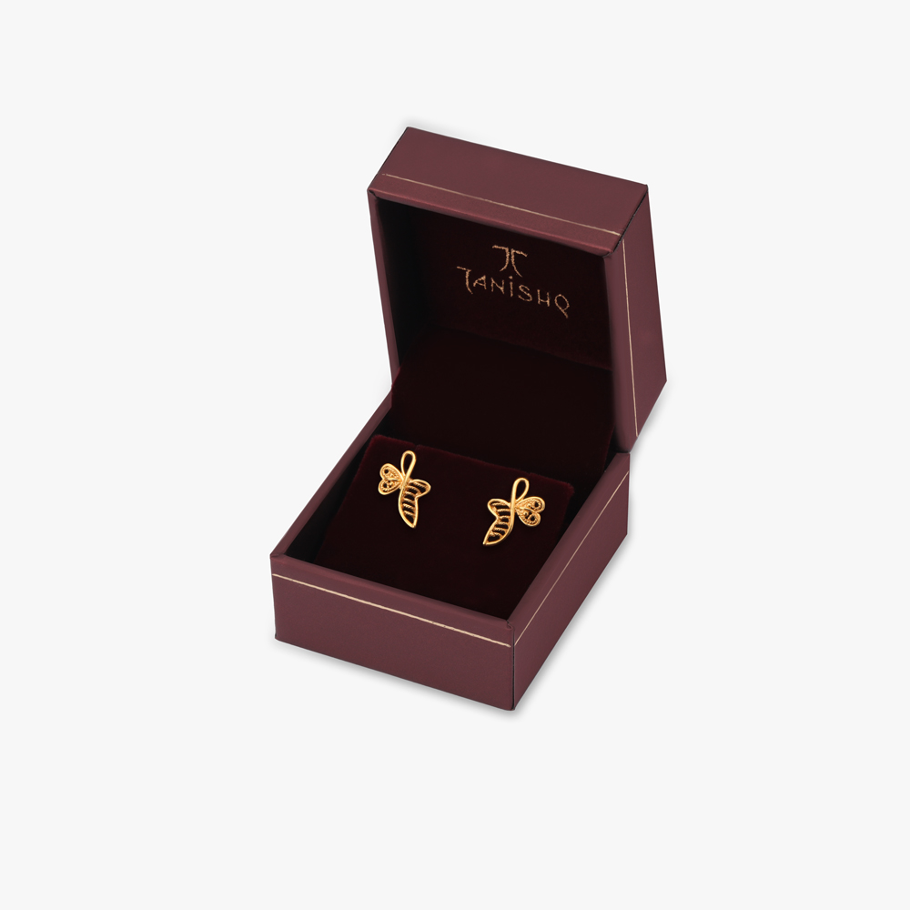 CaratLane: A Tanishq Partnership - Drop earrings from our butterfly  collection will have all eyes on YOU 🥰💜 Get a closer look:  https://tinyurl.com/yhxxehya | Facebook