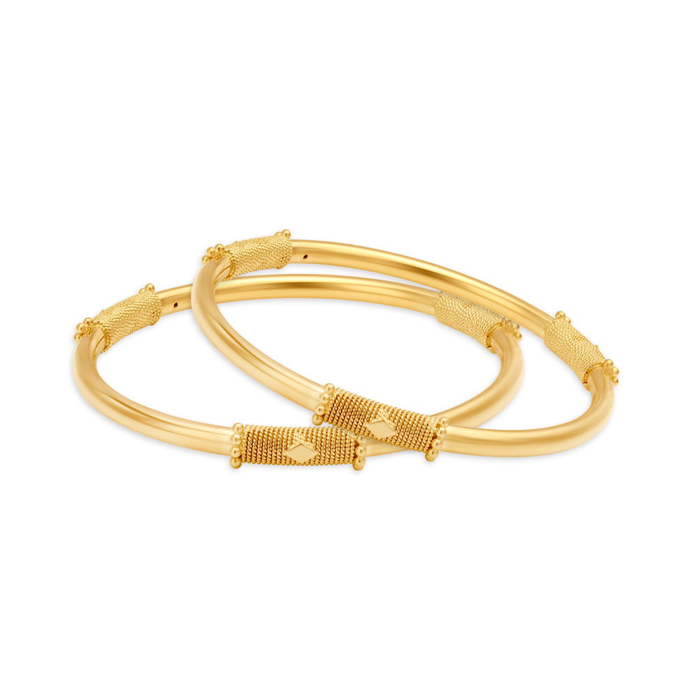 Symphonic Gold Bangles