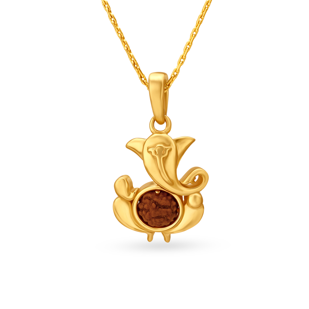 Tanishq on sale ganesh pendant