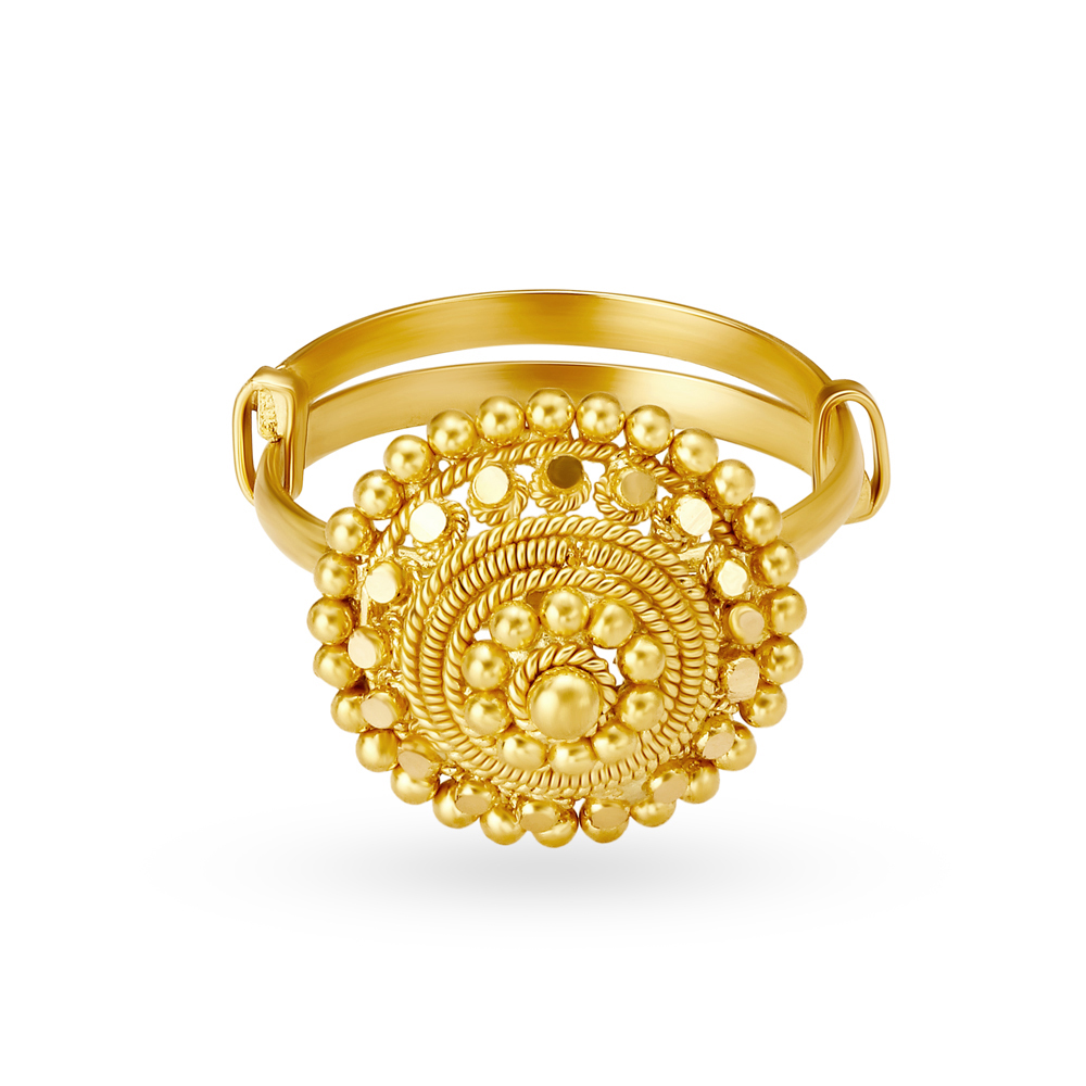 

Lavish Gold Finger Ring