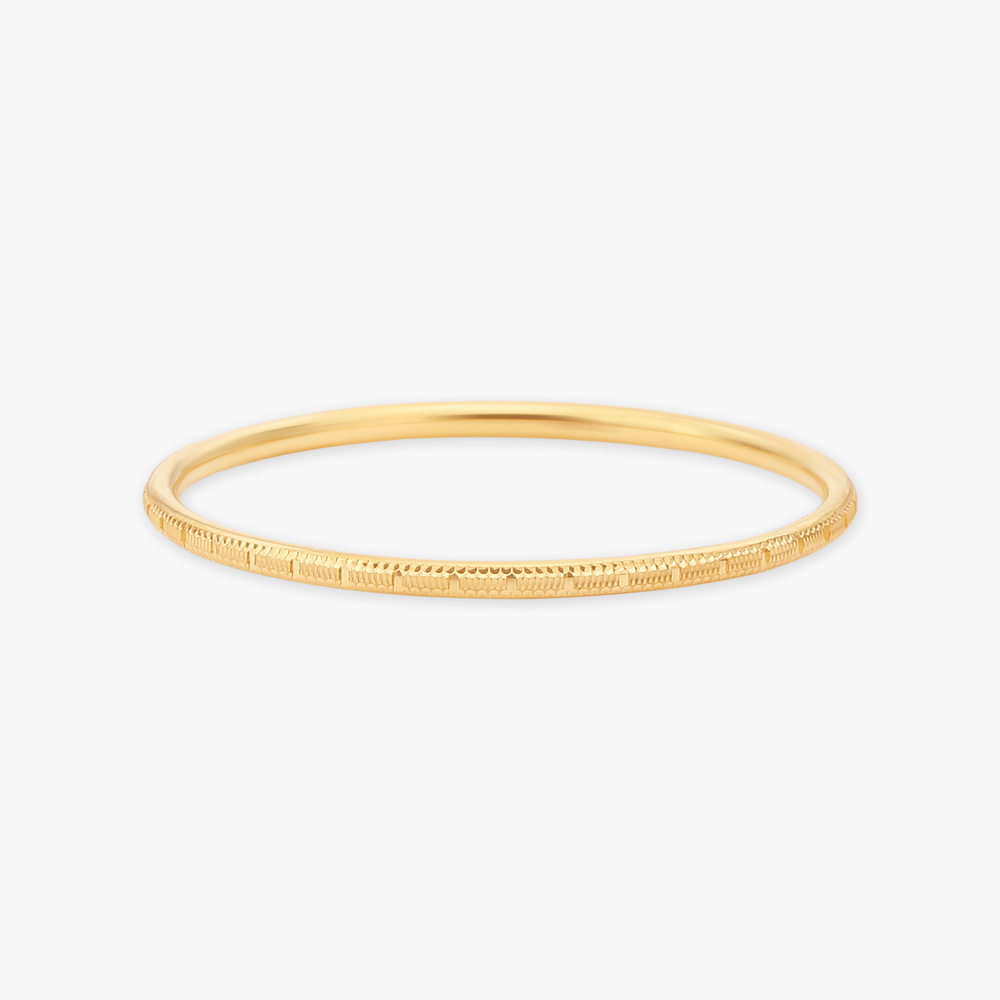 

Subtle Shine Gold Bangles