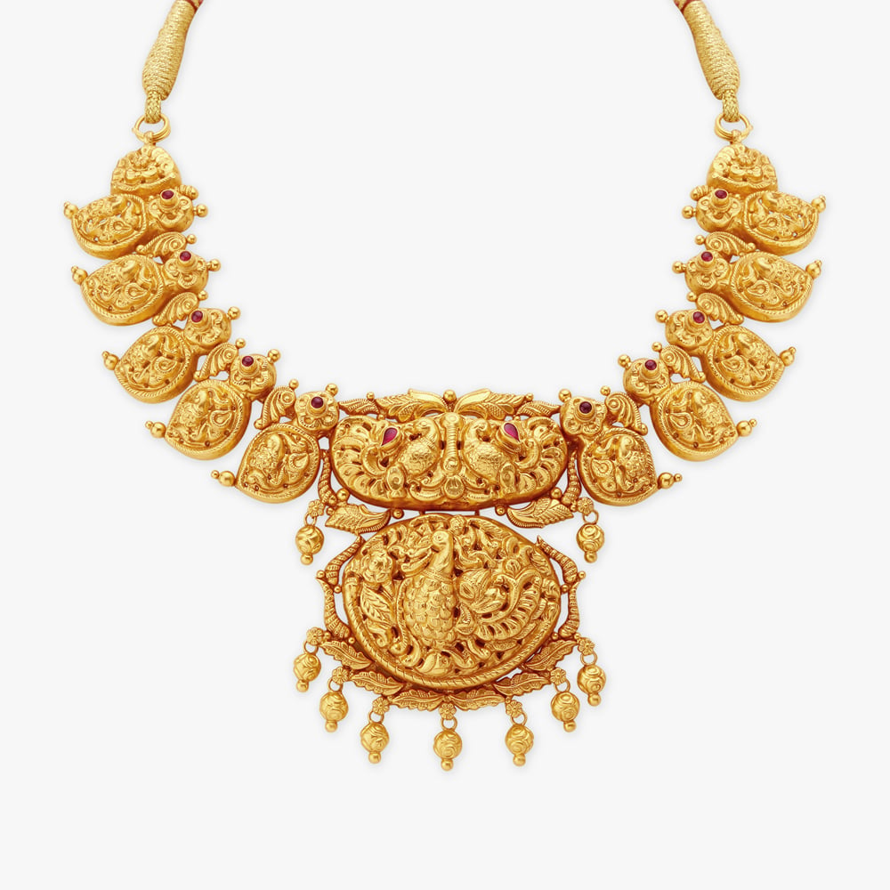 Gilded Gold Necklace