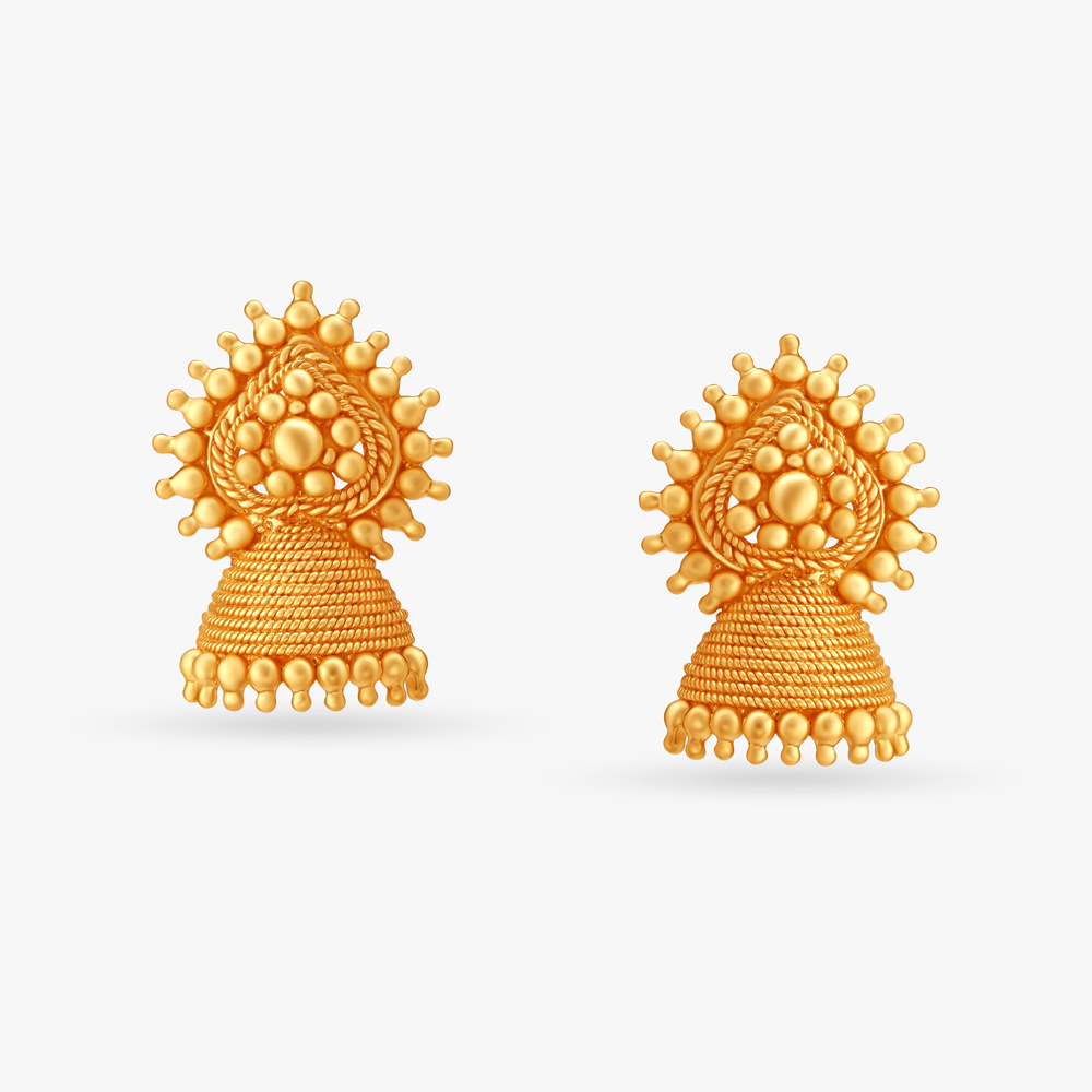 

Traditional Stamp Drop Earrings