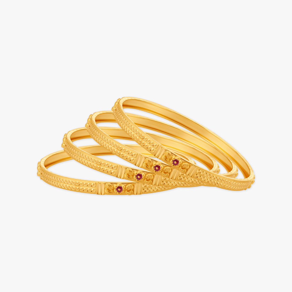 

Warm Glow Bangles