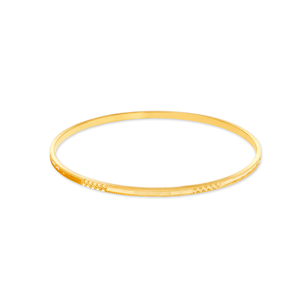 

Textured Radiance Gold Bangles