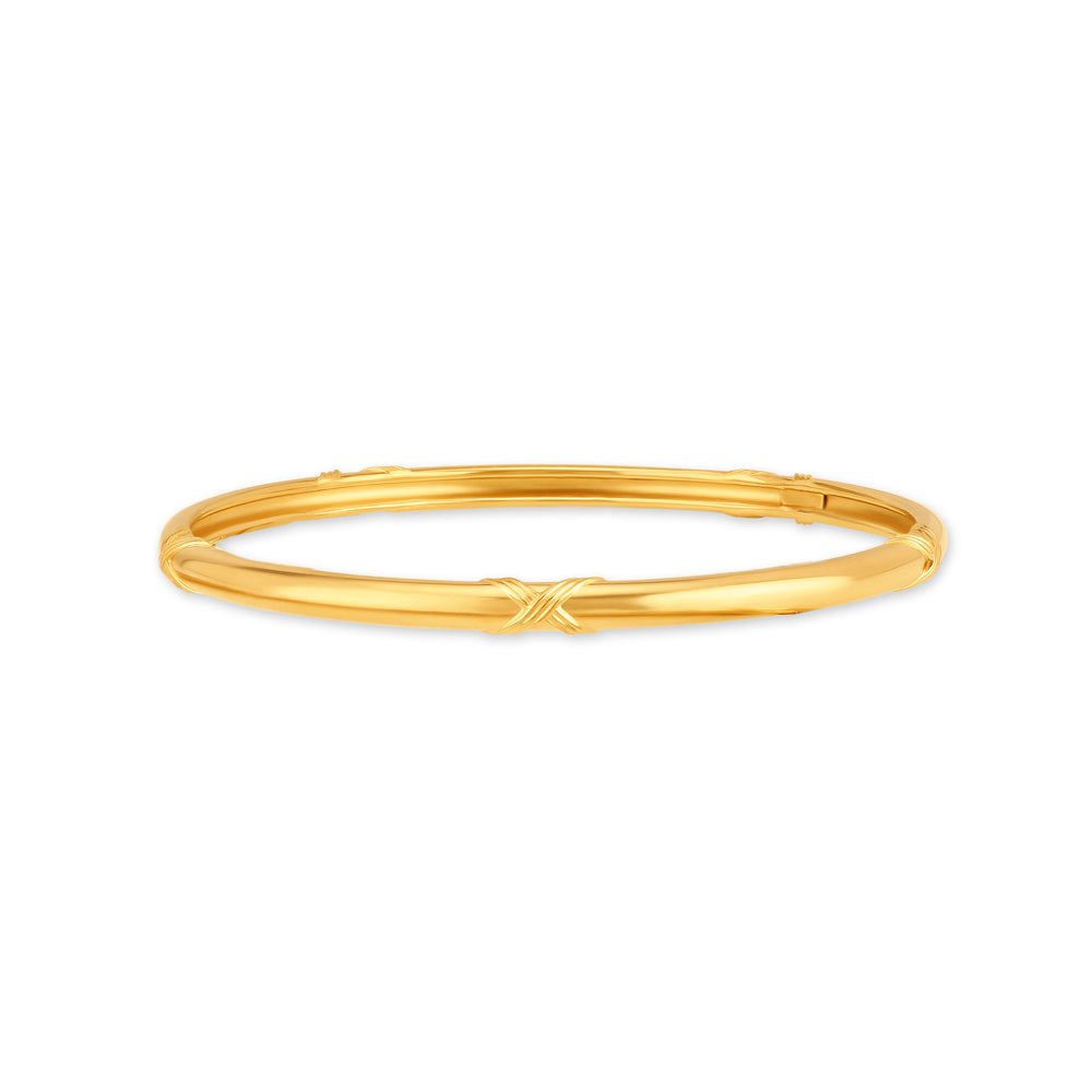 

Twined Beauty Gold Bangles