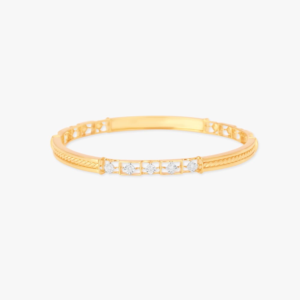 

Classy Diamond Bangle