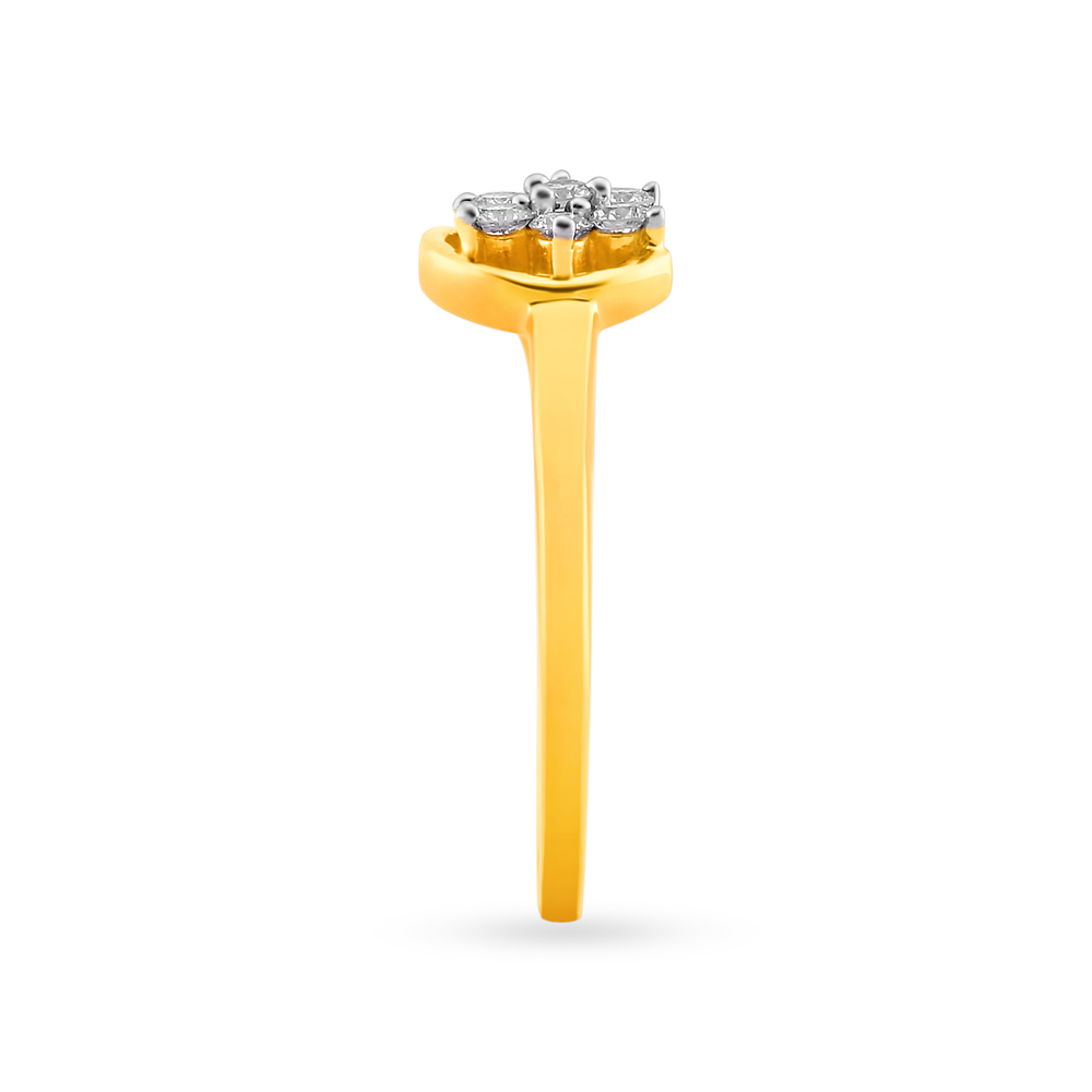 Fancy Nakshatra Diamond Finger Ring