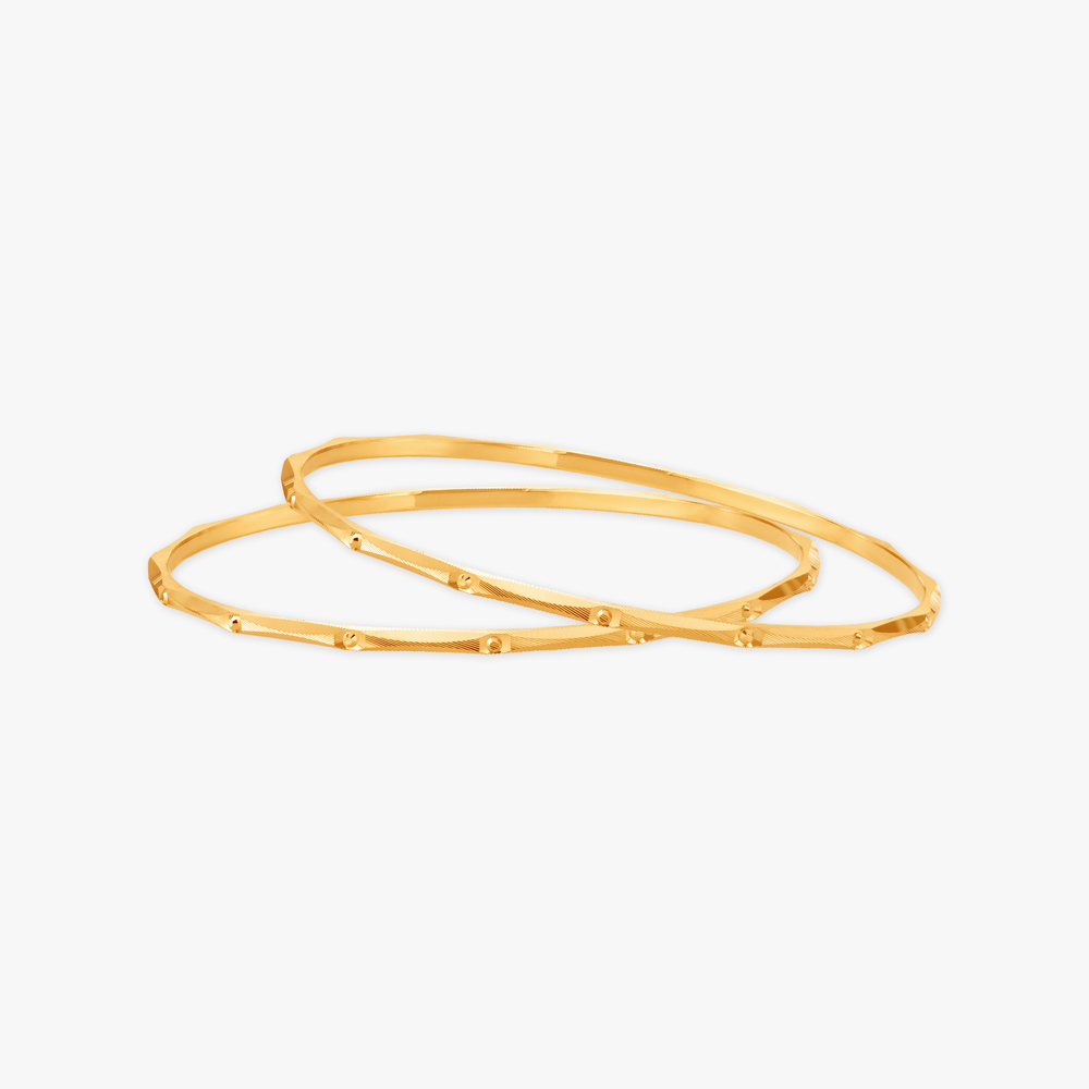 

Refined Radiance Bangles