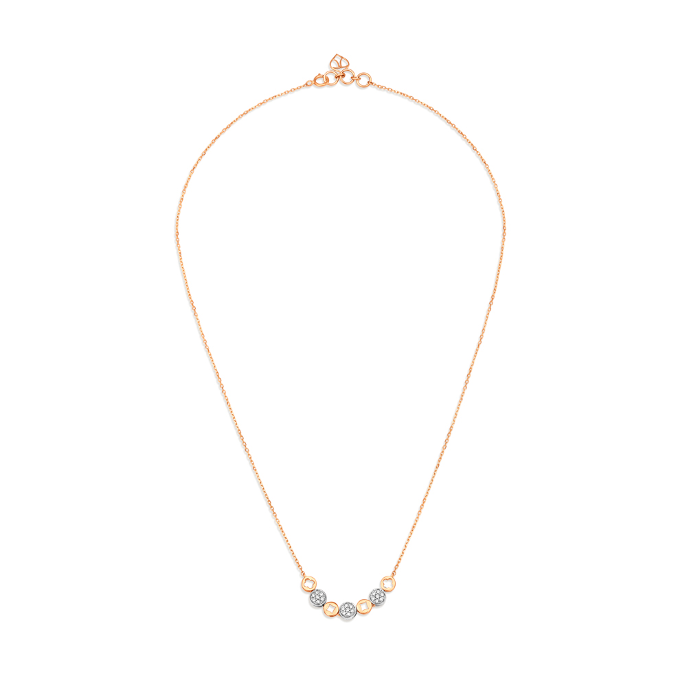 Tanishq rose shop gold chain