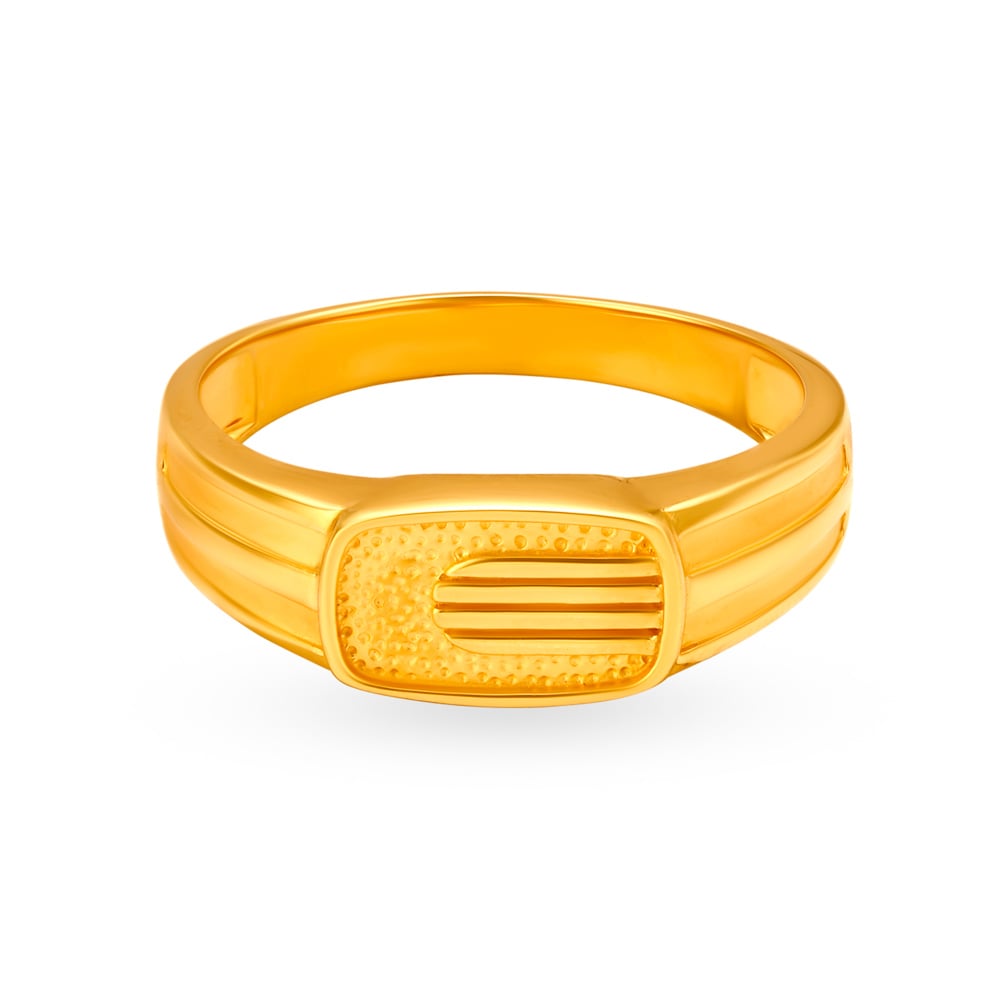 eclectic-textured-gold-ring-for-men