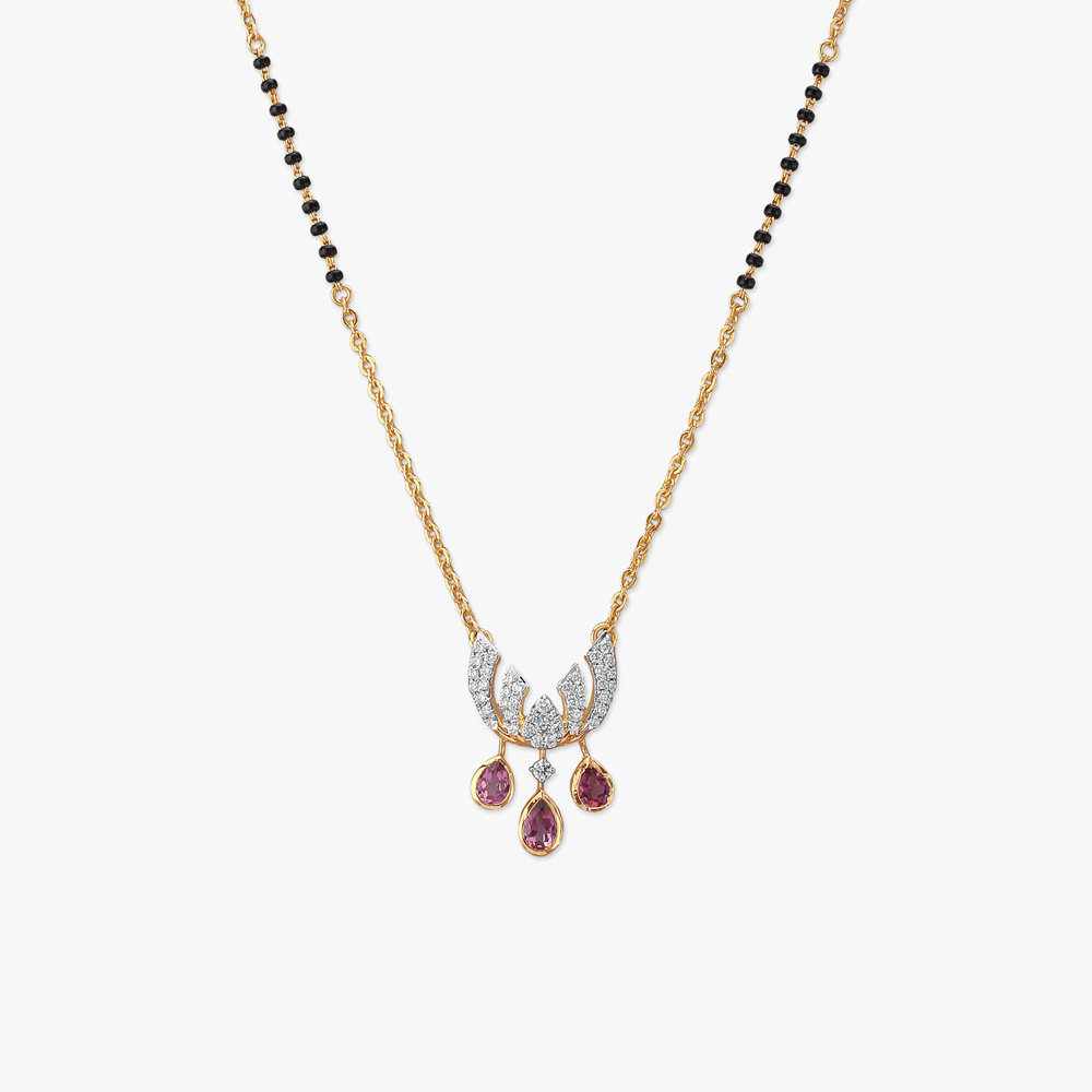 

Radiant Drops Diamond Mangalsutra