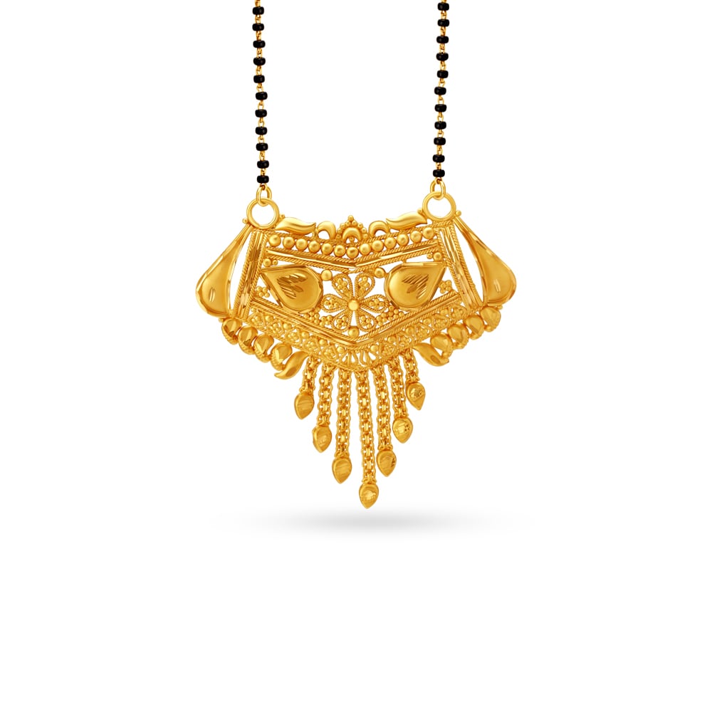 

Gold Filigree Pendant