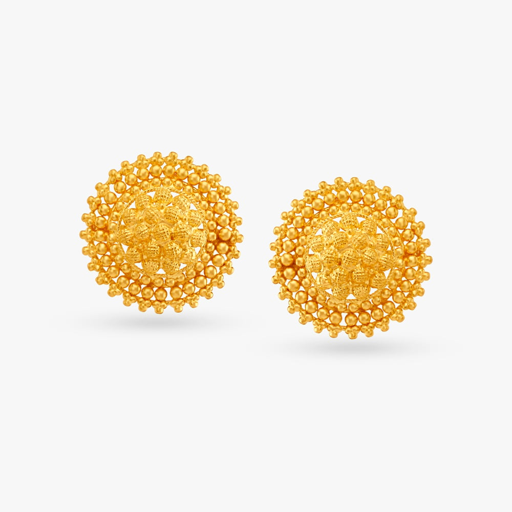 Traditional Divine Stud Earrings