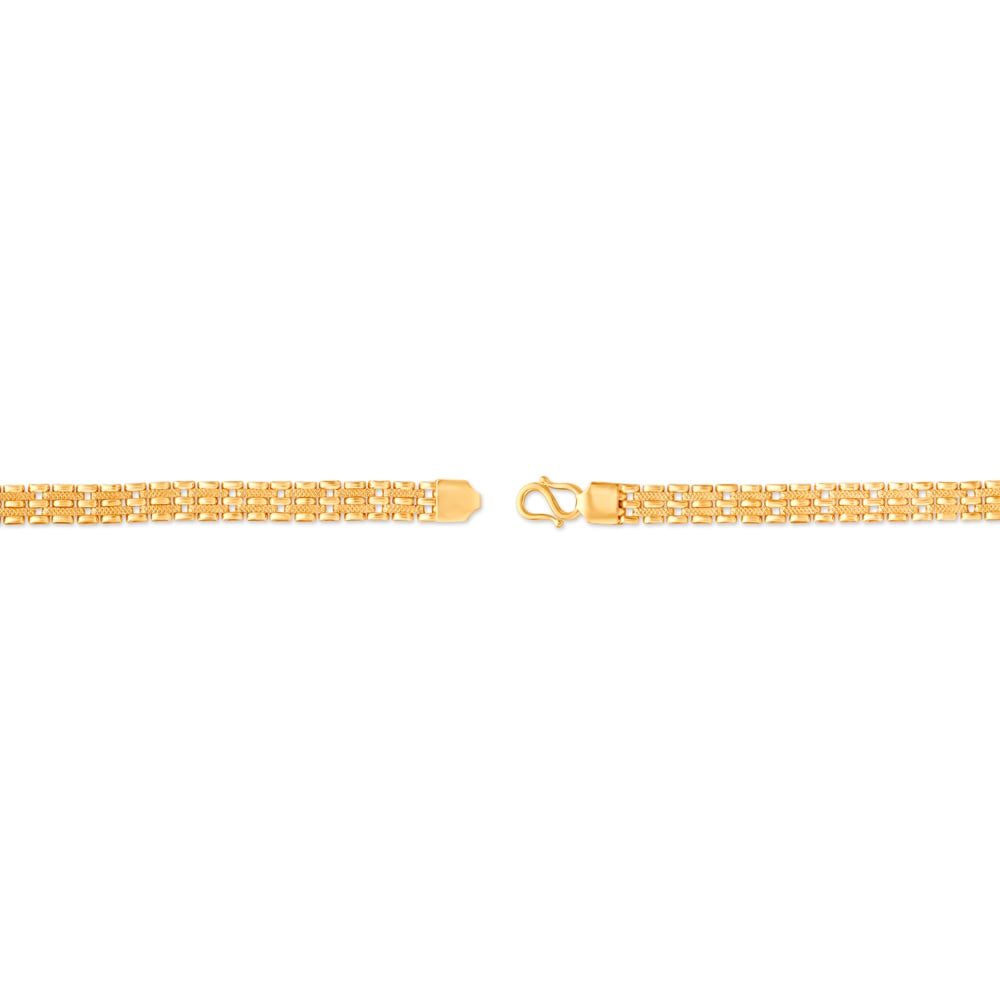 

Stylish Gold Bracelet for Men