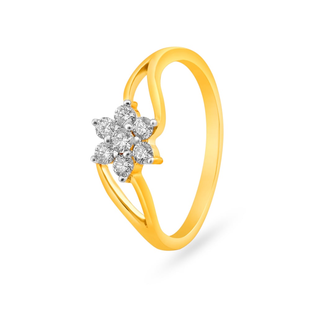 

Bouquet Diamond Finger Ring