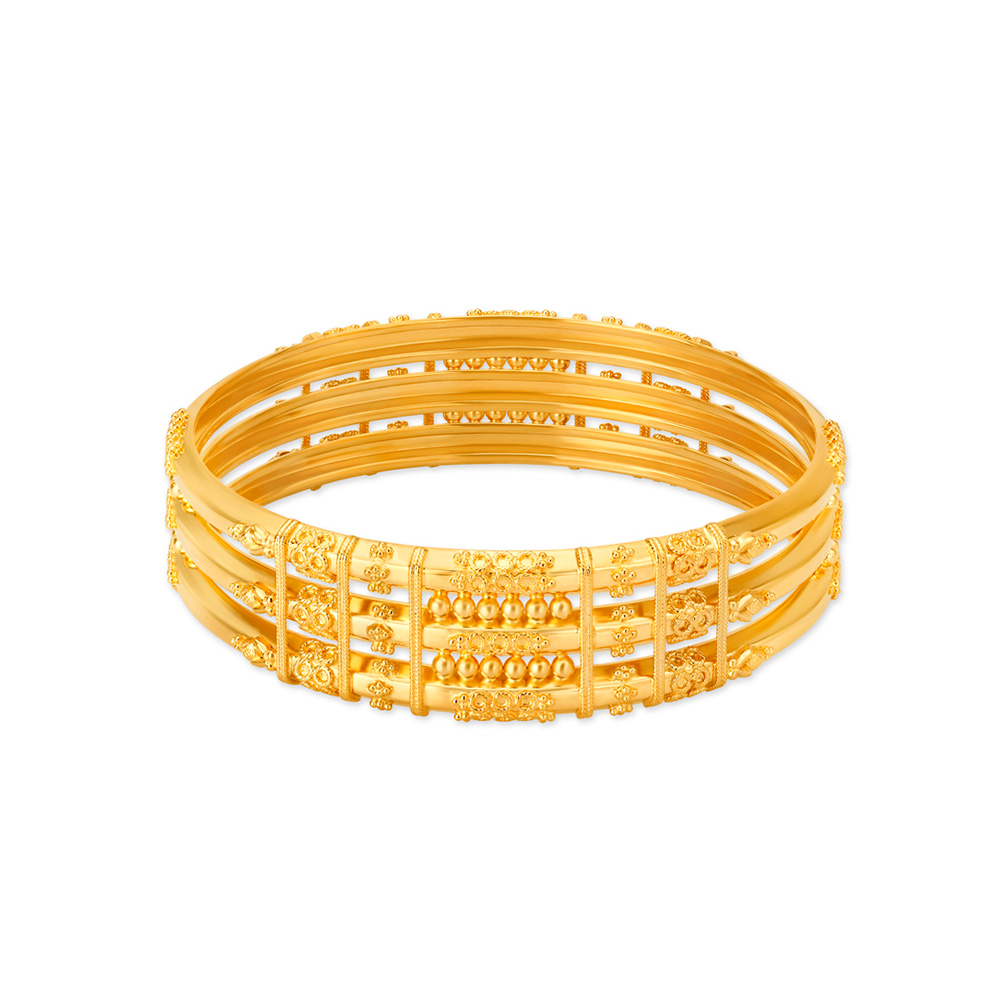 

Multi-Strand Gold Bangle