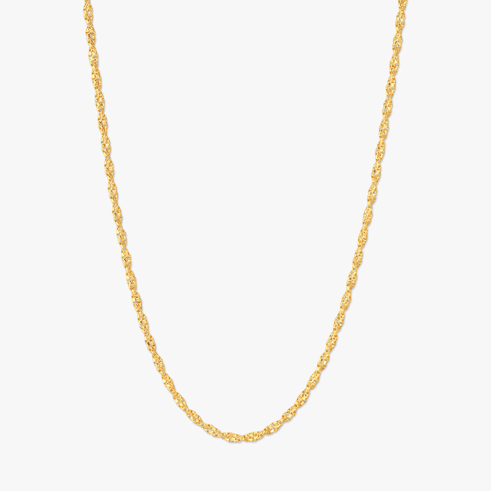 

Spiral Luxe Gold Chain