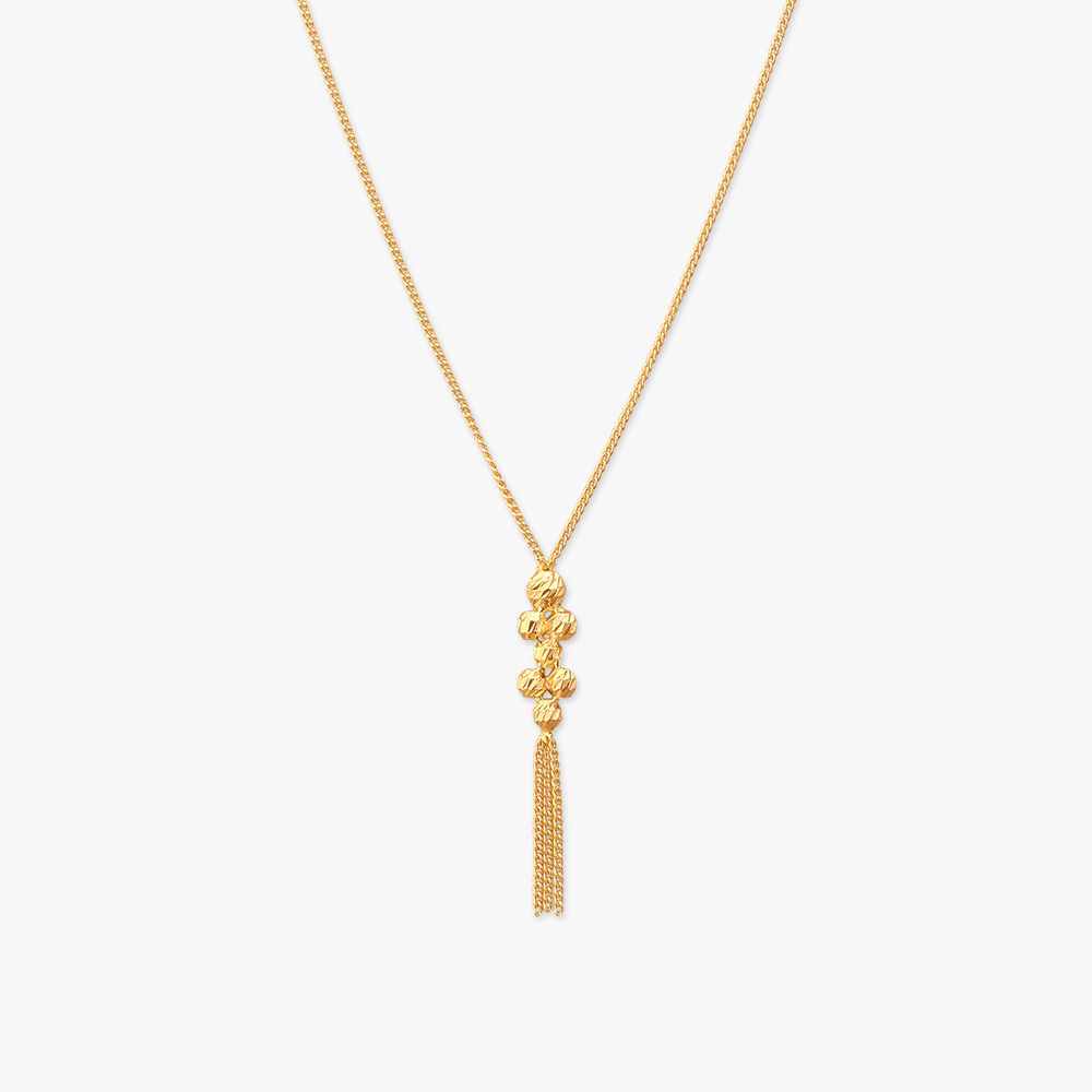 

Delicate Tassel Gold Chain For Kids