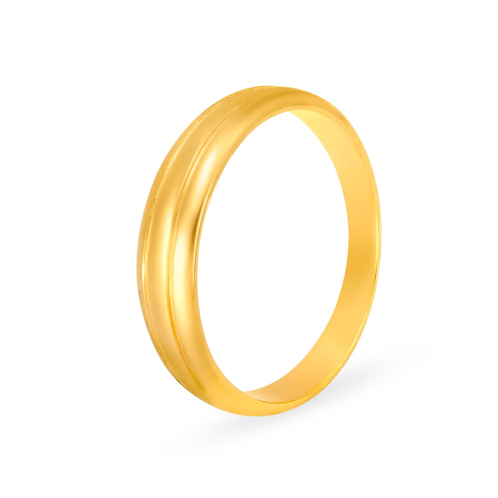 

Delicate 22 Karat Yellow Gold Finger Ring